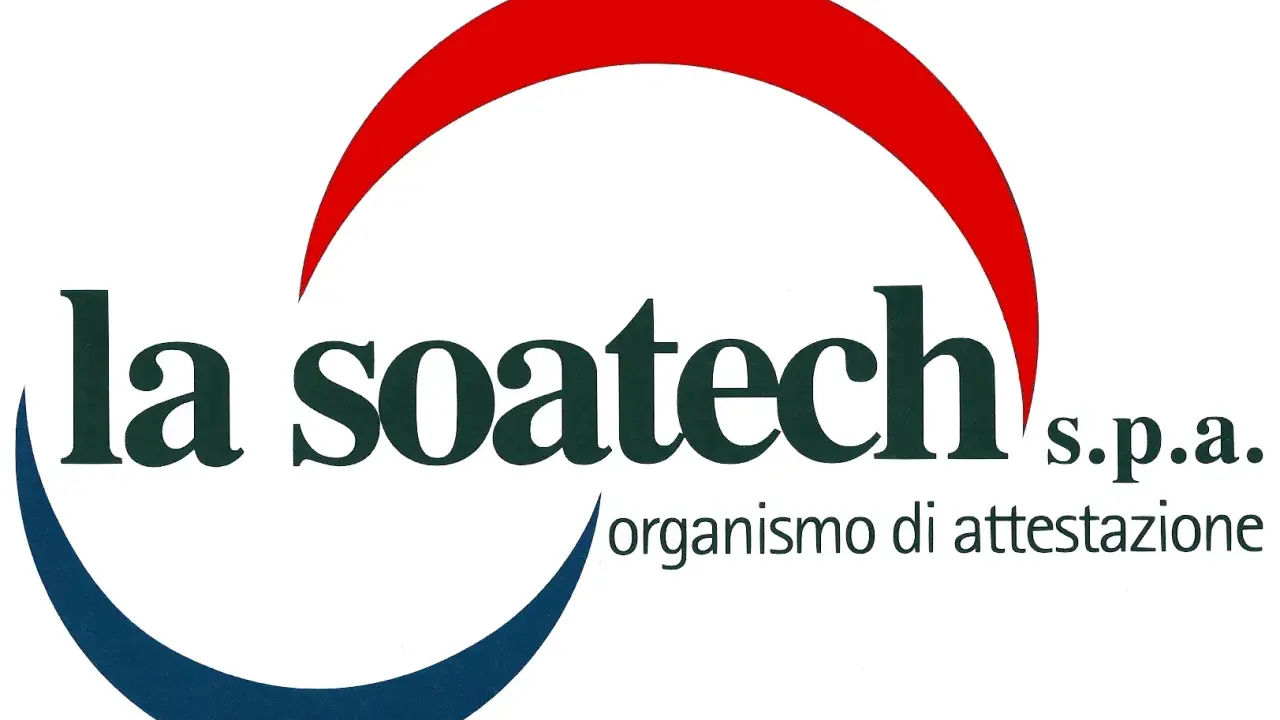 Logo La Soatech S.p.A., organismo di attestazione per soa impianti elettrici.