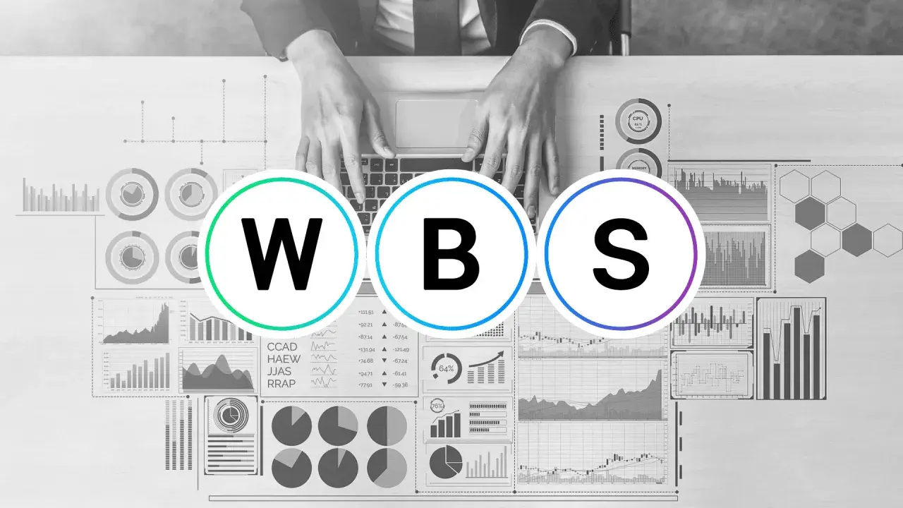 Dati e grafici analizzati per una work breakdown structure (WBS) efficace.