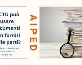 Il CTU può usare documenti non forniti dalle parti? Chiarimenti su cosa è consentito e cosa no, con un'immagine che simboleggia la ricerca nei fascicoli.