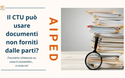 Il CTU può usare documenti non forniti dalle parti? Chiarimenti su cosa è consentito e cosa no, con un'immagine che simboleggia la ricerca nei fascicoli.