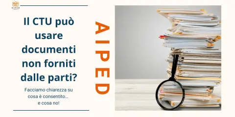 Il CTU può usare documenti non forniti dalle parti? Chiarimenti su cosa è consentito e cosa no, con un'immagine che simboleggia la ricerca nei fascicoli.