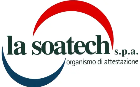 Logo La Soatech S.p.A., organismo di attestazione per soa impianti elettrici.