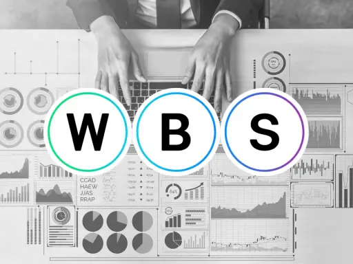 Dati e grafici analizzati per una work breakdown structure (WBS) efficace.