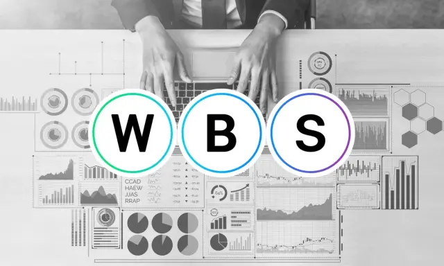 Dati e grafici analizzati per una work breakdown structure (WBS) efficace.