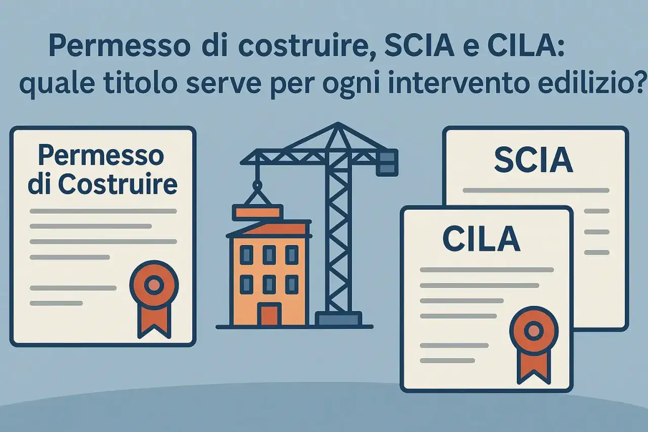 Documenti edilizi: Permesso di Costruire, SCIA e CILA. La dichiarazione di inizio attività è fondamentale per ogni progetto.