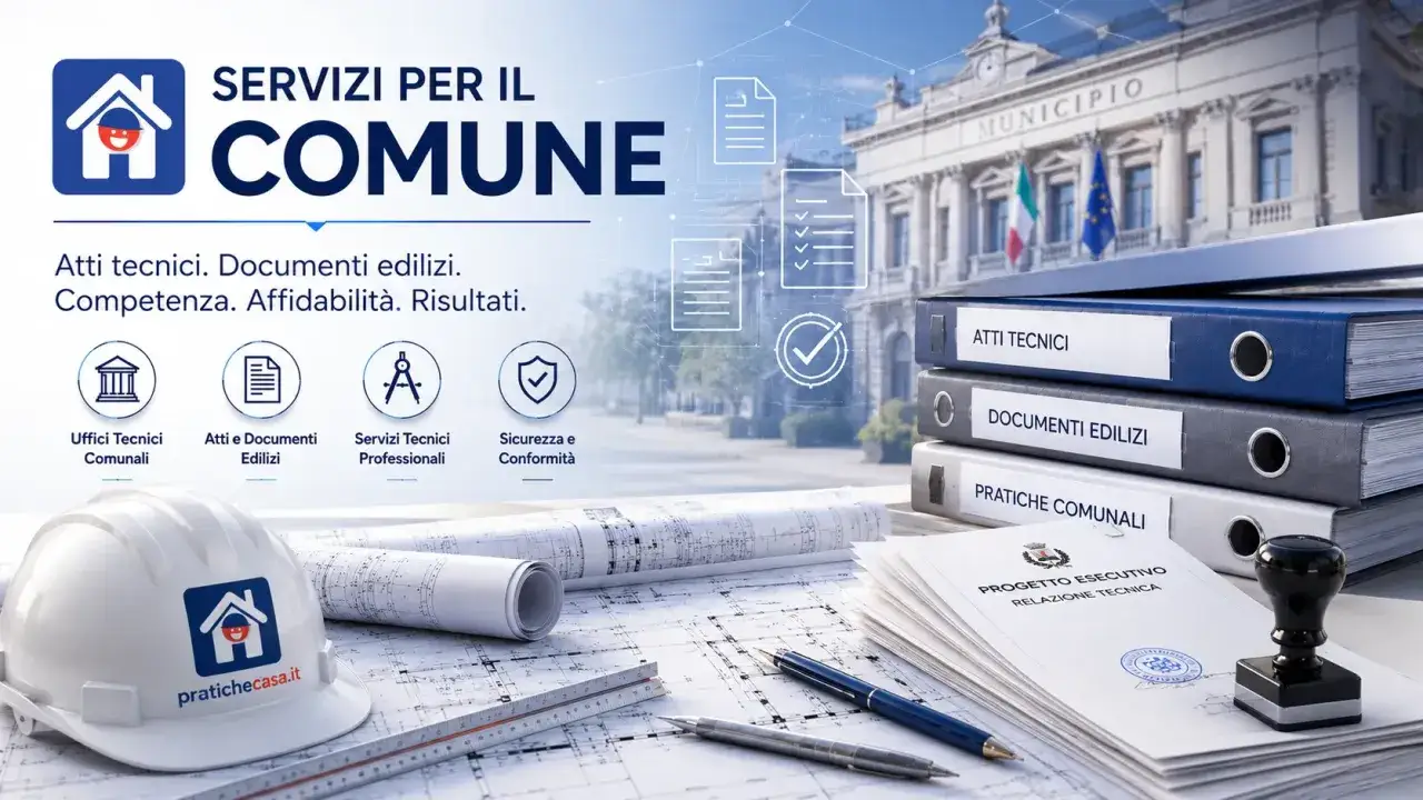 Servizi per il Comune: atti tecnici, documenti edilizi e pratiche comunali. Cosa fare se il comune non trova la concessione edilizia? Affidati a noi!